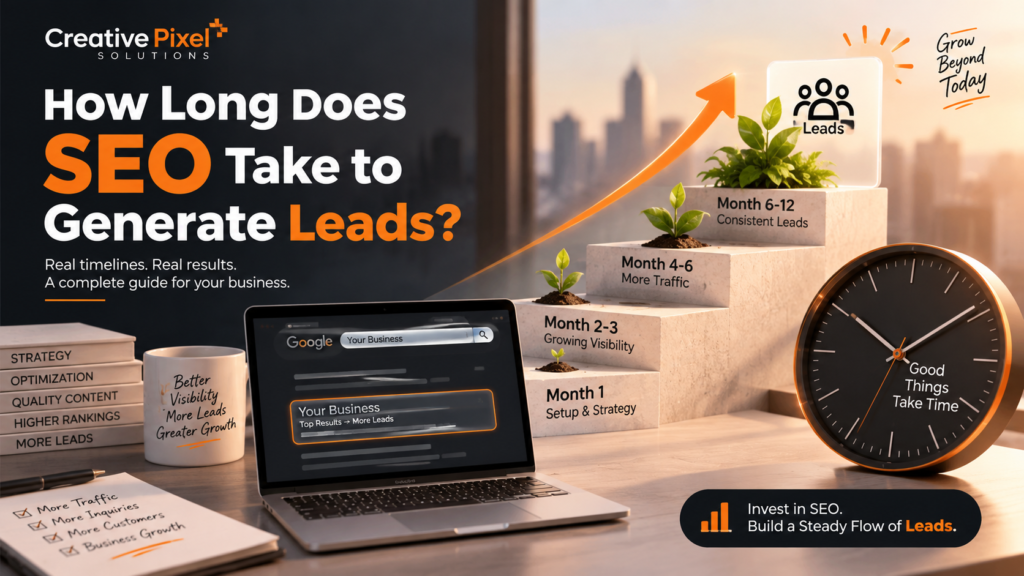 howlong does seo take to generate leads