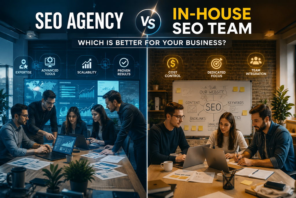 seo agency vs in-house seo team